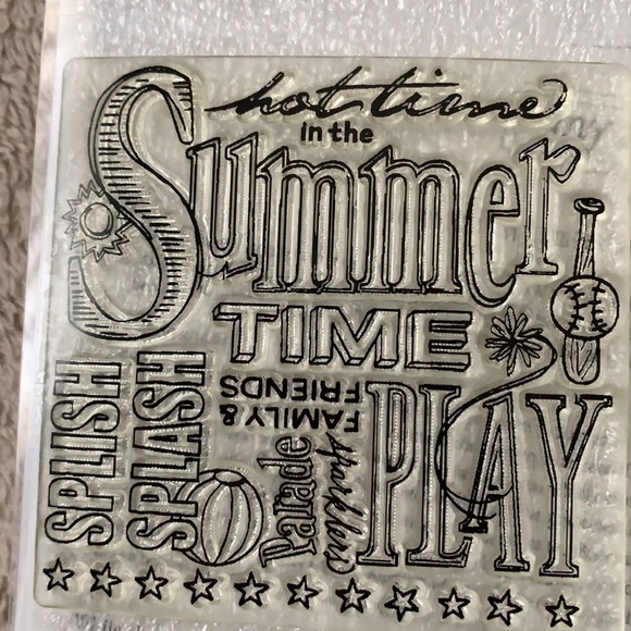 Summertime stamp set - Picture 3 of 7